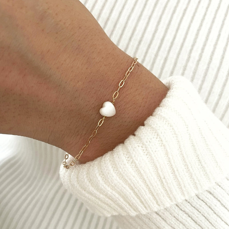 Bracelet Femme Plaqué Or 18 Carats - Lot De 2 Bracelets Réglables (perles, Nœud, Chaîne) - Cadeau Anniversaire, Saint-Valentin