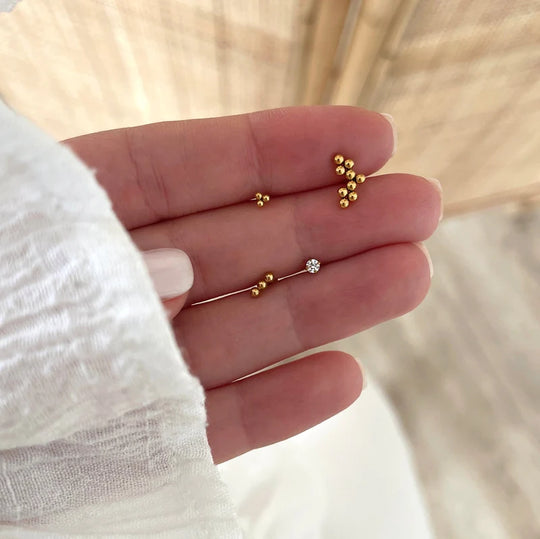 Nouveautés | Nos piercings d’oreilles tendances en acier inoxydable