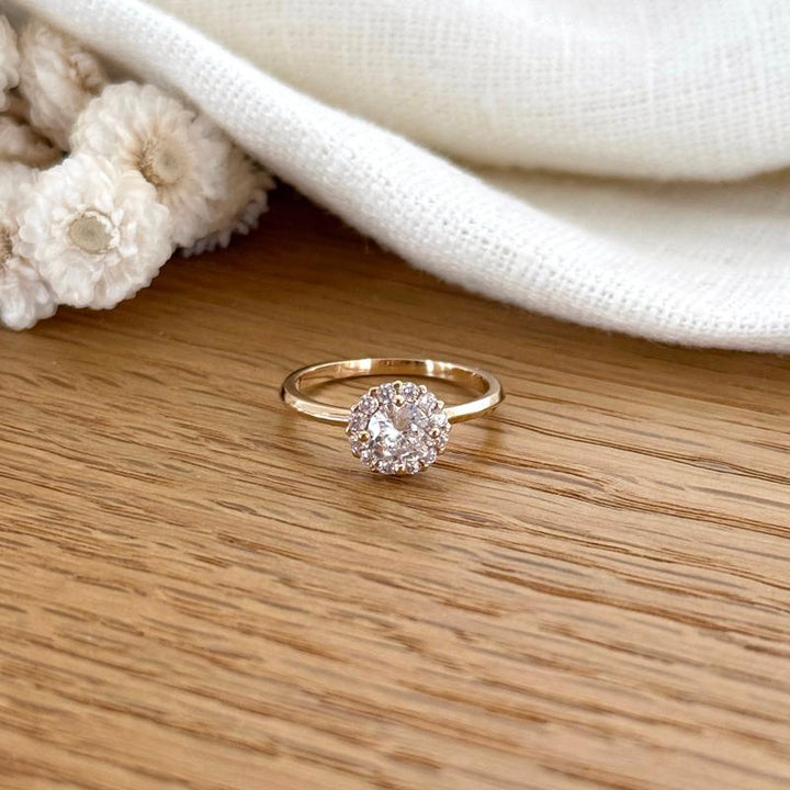 Vergoldeter Ring „Ludivine” – Ringe –Instants Plaisirs  Schmuck