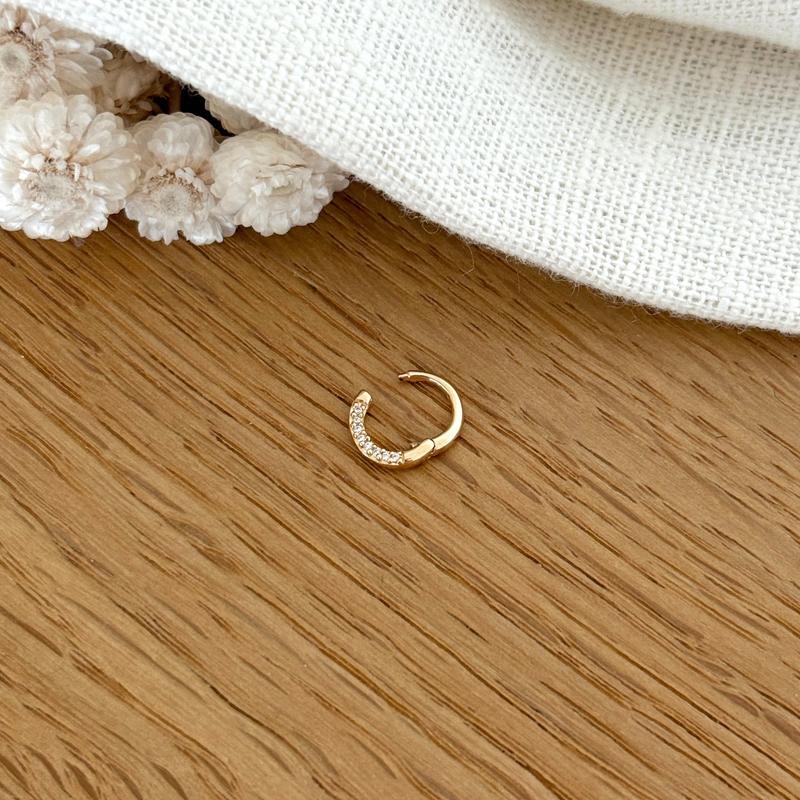 Ohrpiercing „Ilyan” vergoldet