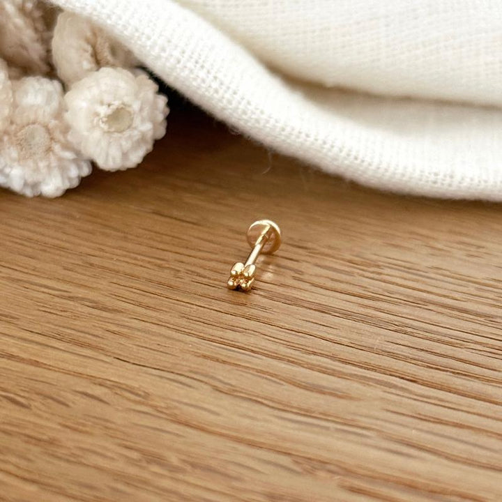 Ohrpiercing „Neo” vergoldet