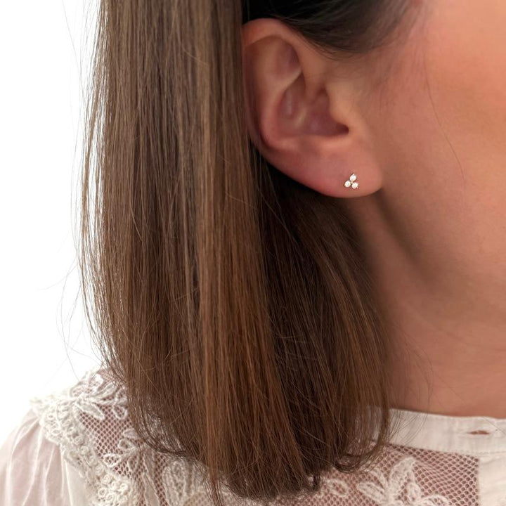 Ohrpiercing „Leonie” vergoldet