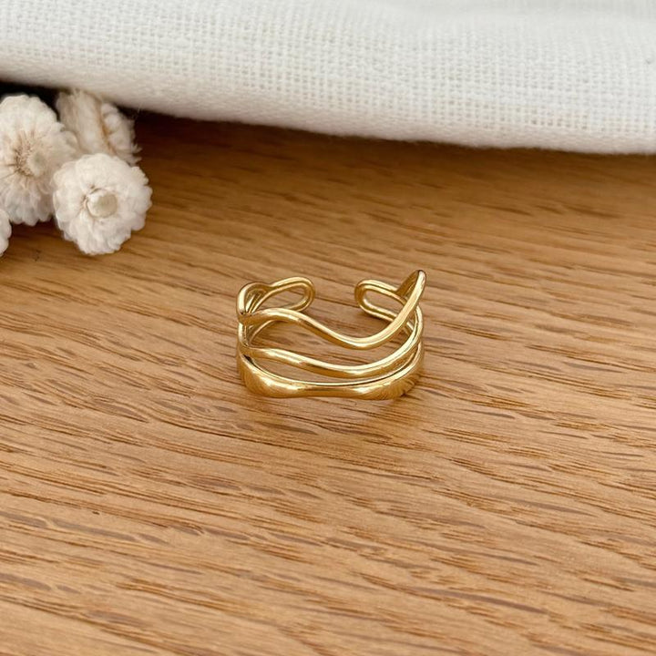 Ring „Mila” aus Stahl