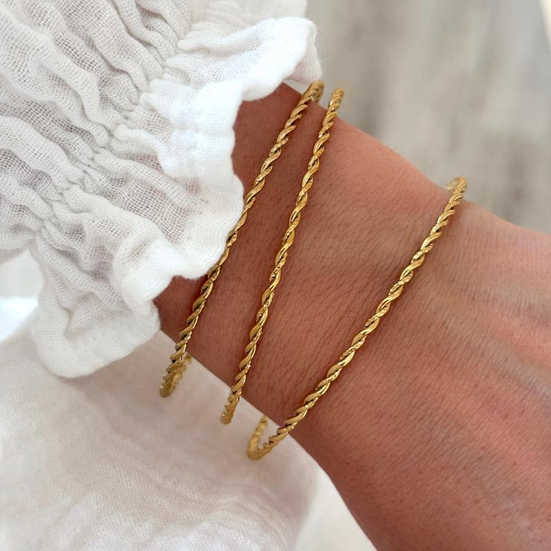 Armreif „Fady” Stahl-Armbänder-Instants-Plaisirs-1Instants Plaisirs  Schmuck