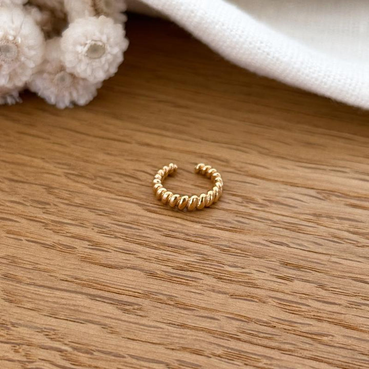 Ohrring „Paz” vergoldet – Ohrringe –Instants Plaisirs Schmuck –Instants Plaisirs