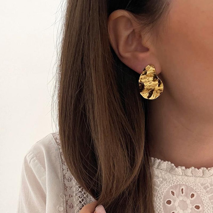 Boucles d'oreilles "Brume" acier-Boucles d'oreilles-instants-plaisirs-Instants Plaisirs | Bijoux