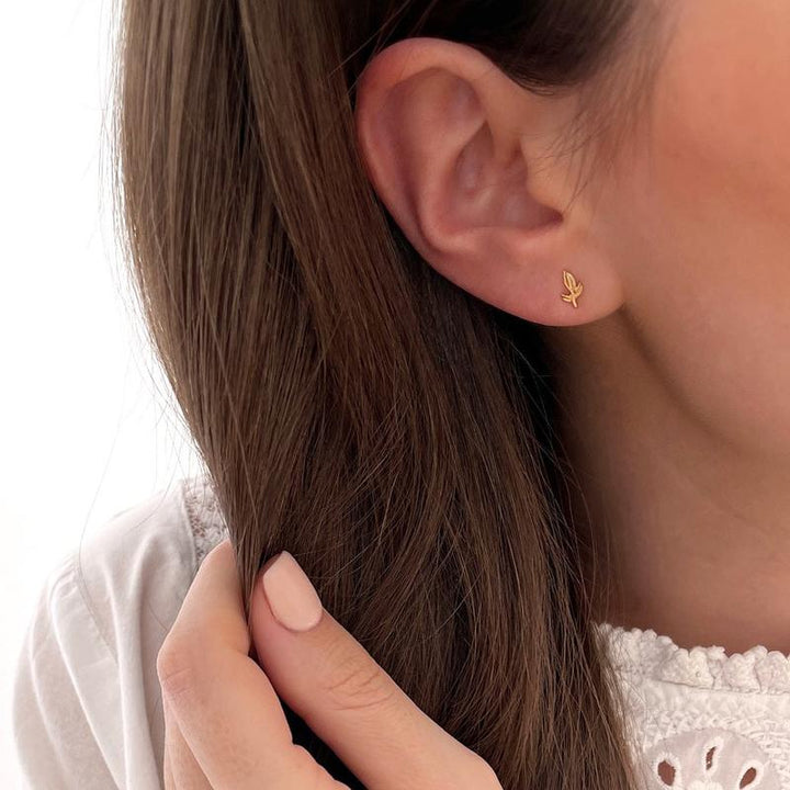 Ohrringe „Filine” vergoldet – Ohrringe –Instants Plaisirs  Schmuck