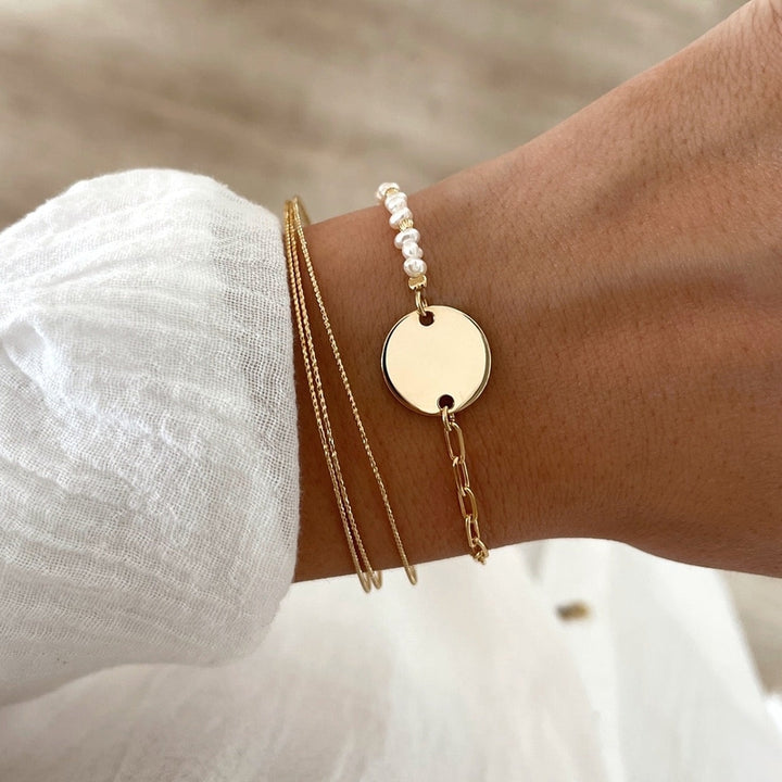 Armband "Talia" vergoldet