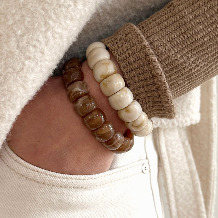 Armband „Alia” ecru