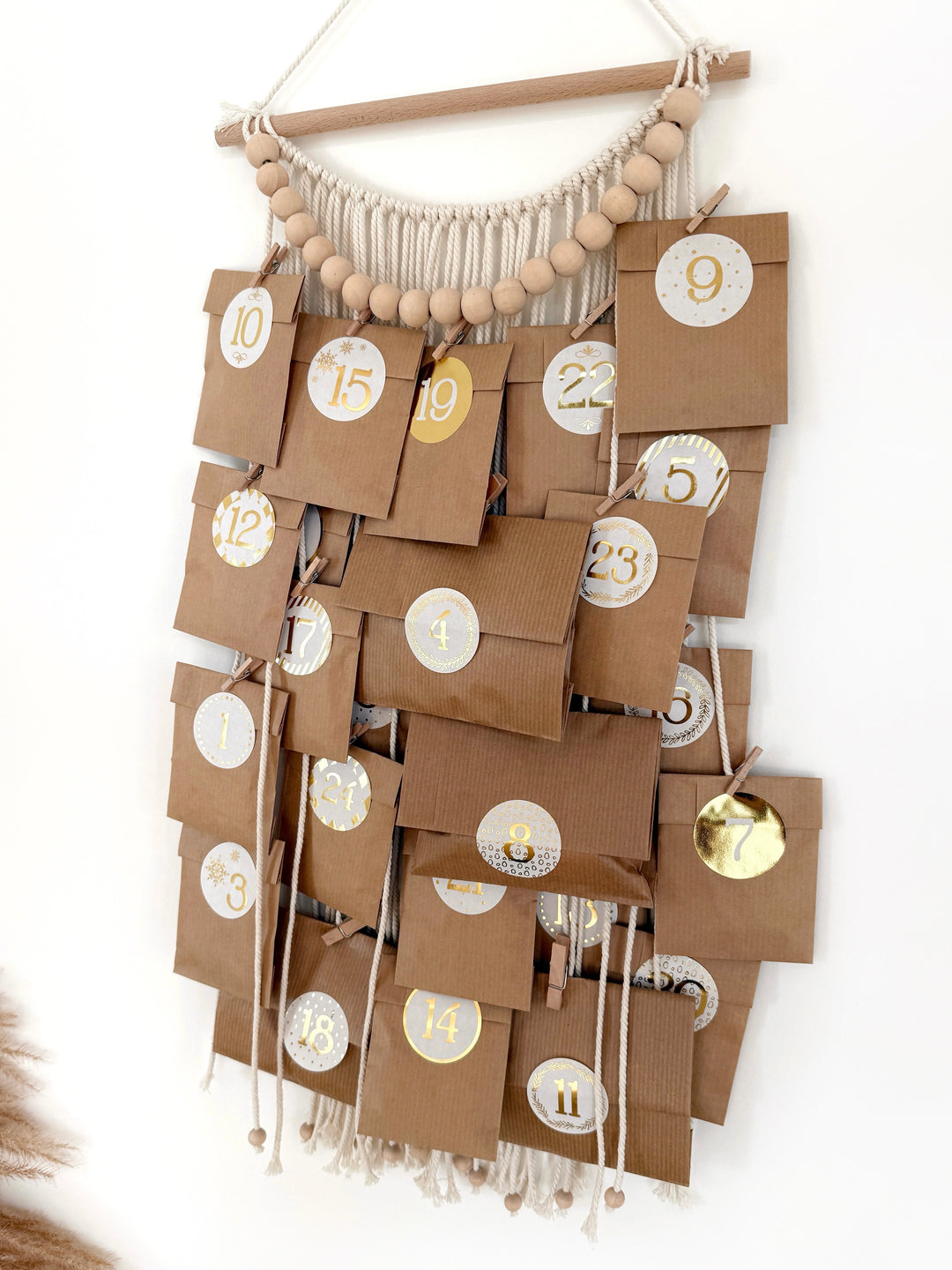 ADVENTSKALENDER - Vergoldet "Glamour Chic