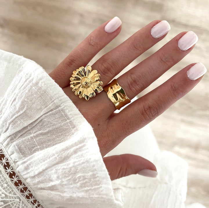 Ring "Ondine" Stahl