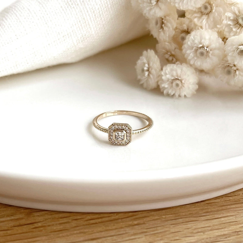 Ring "Tiffany" vergoldet-Ringe-Instants Plaisirs - Schmuck-Instants Plaisirs | Schmuck