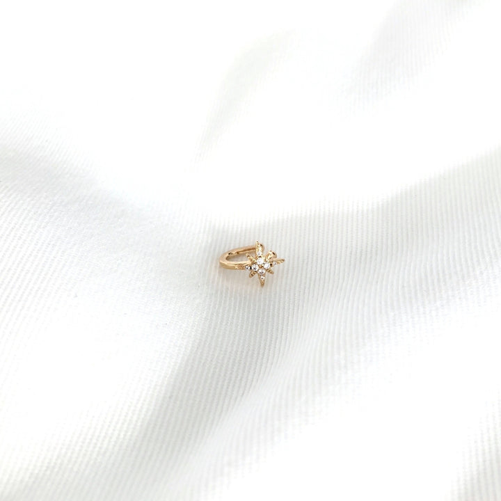 Ohrring „Céleste” vergoldet –Instants Plaisirs Schmuck –Instants Plaisirs Schmuck