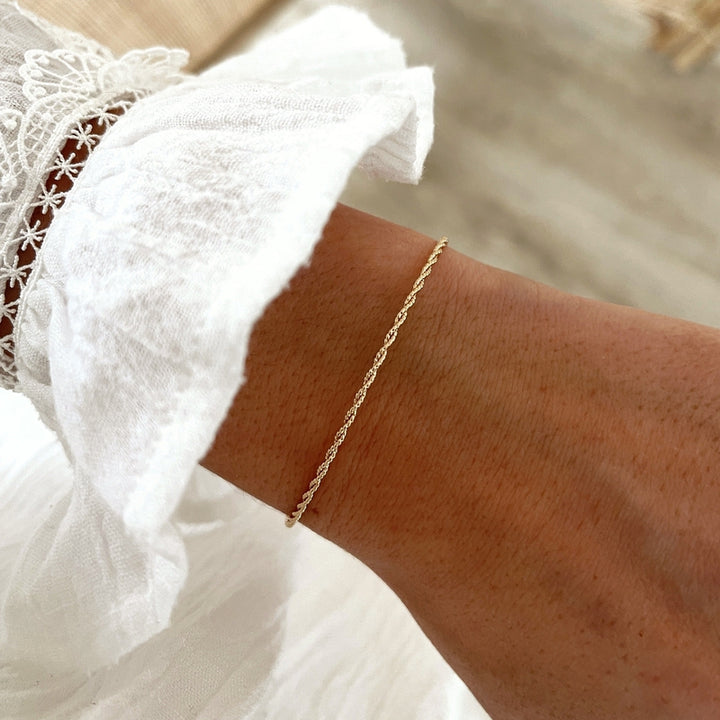 Armreif „Nadège“ vergoldet – Armbänder –Instants Plaisirs Schmuck –Instants Plaisirs  Schmuck