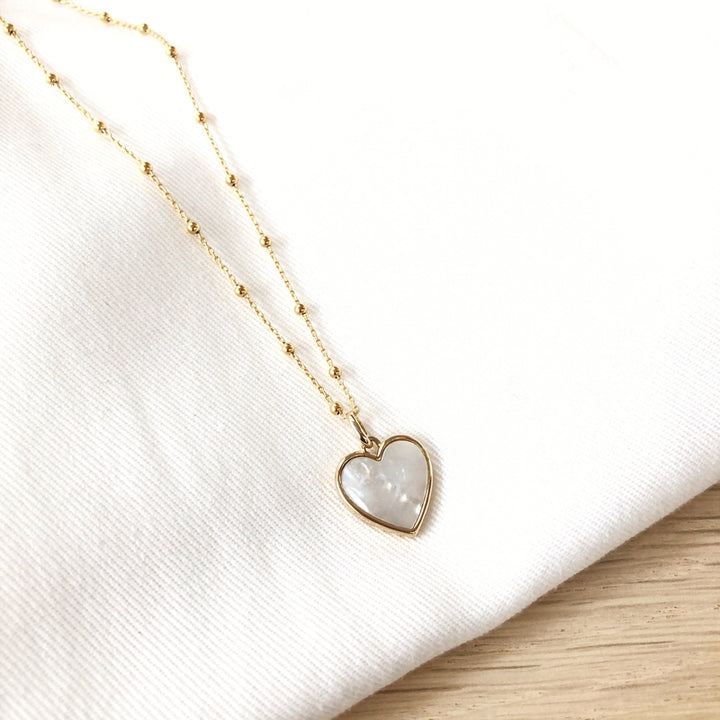 Halskette "Ava" vergoldet-instants-plaisirs-Kugelkette 40cm / Ohne Gravur-InstantsInstants Plaisirs - Schmuck