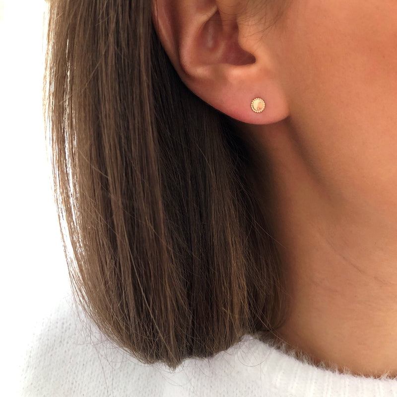 Ohrringe „Nays” vergoldet –Instants Plaisirs Schmuck