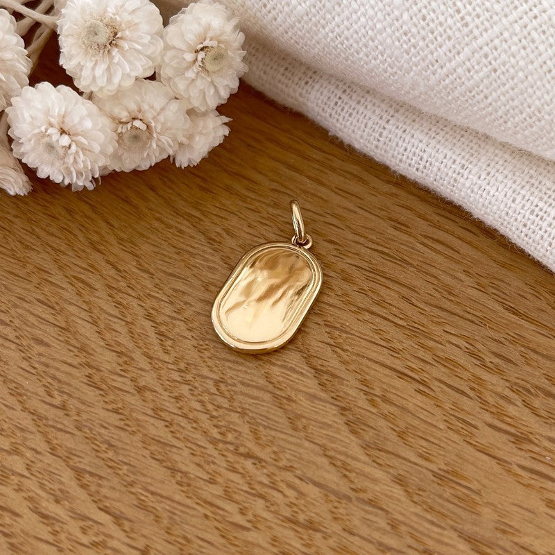 Jodi" gold-plated pendant