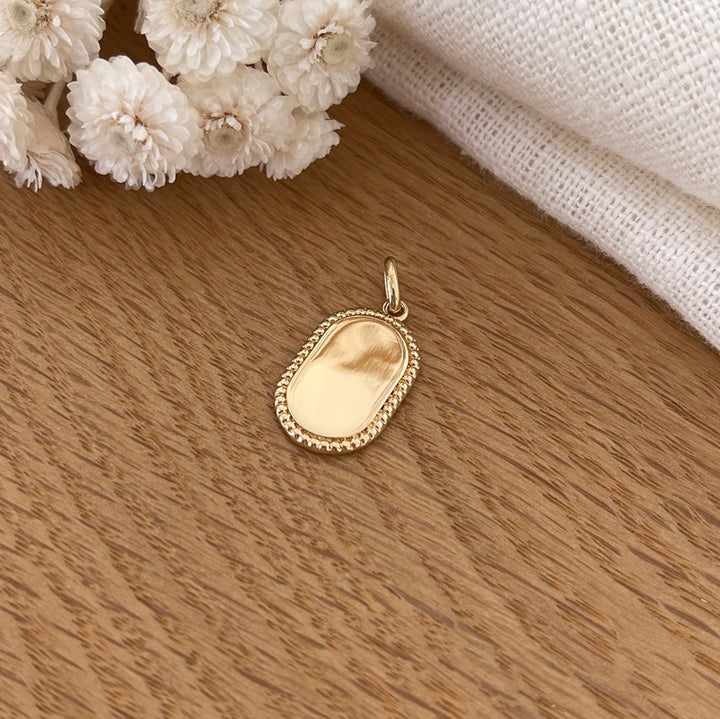 Jodi" gold-plated pendant