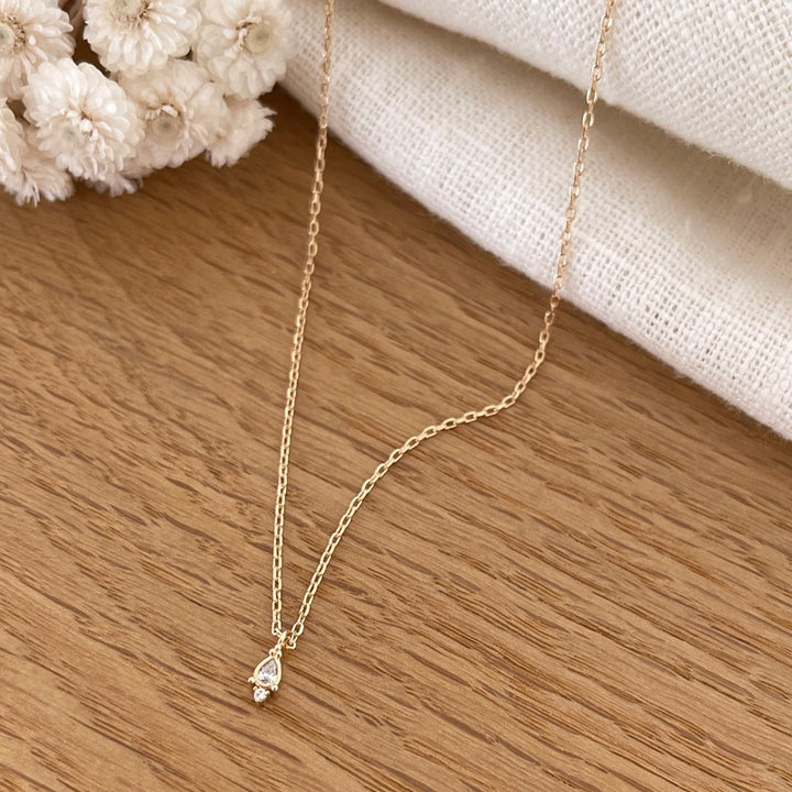 Lilo" gold-plated necklace