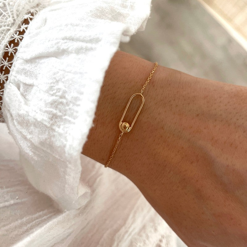 Gold-plated "Soudi" bracelet
