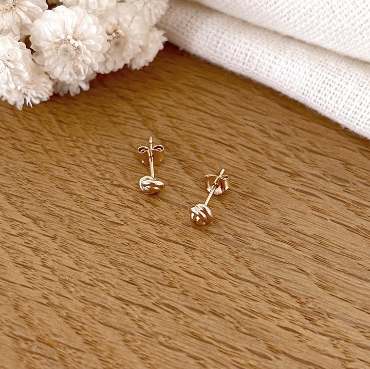 Noda" gold-plated earrings