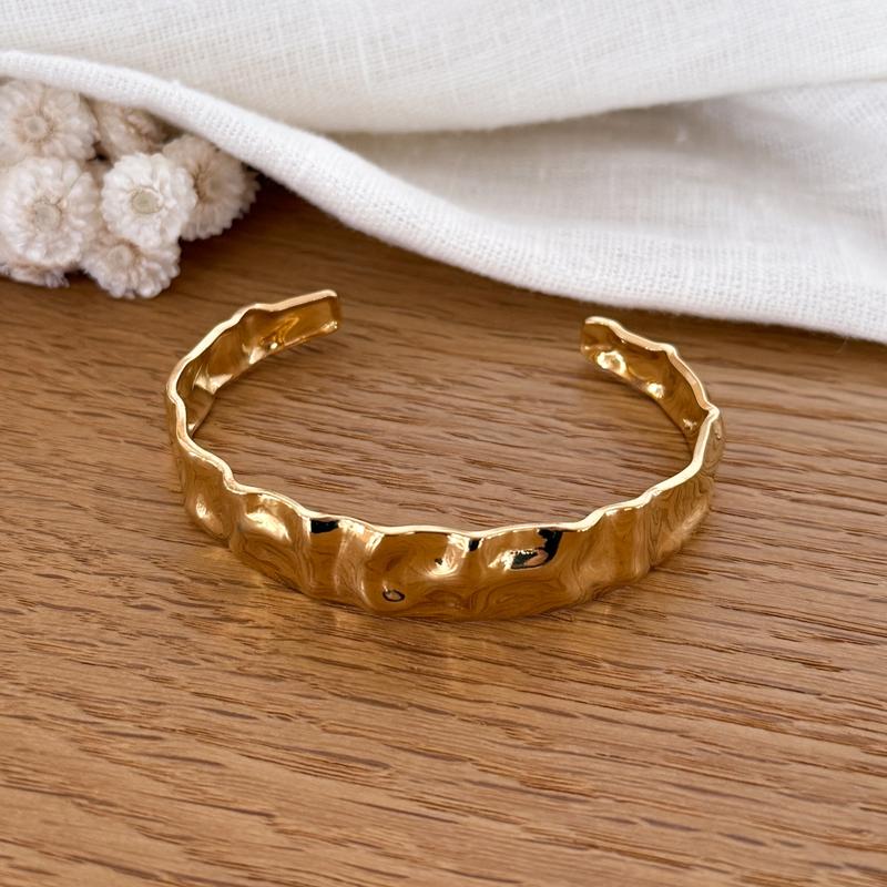 Sisley steel bangle - Bracelets -Instants Plaisirs  Jewelry