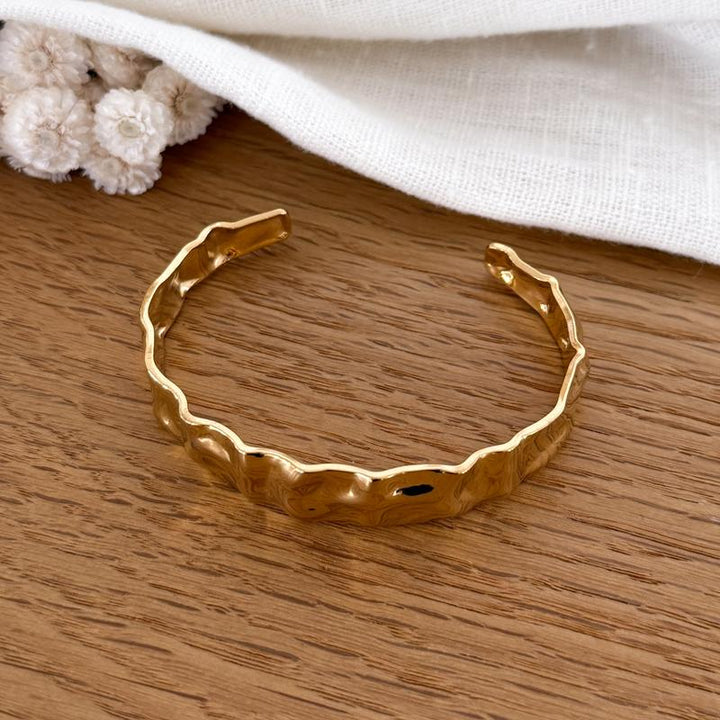 Sisley steel bangle - Bracelets -Instants Plaisirs  Jewelry