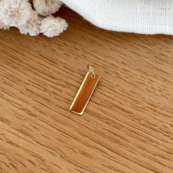 Gold-plated "Barth" pendant