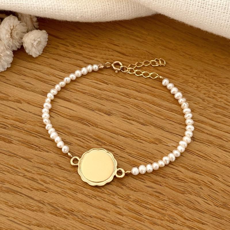 Gold-plated "Anna" bracelet