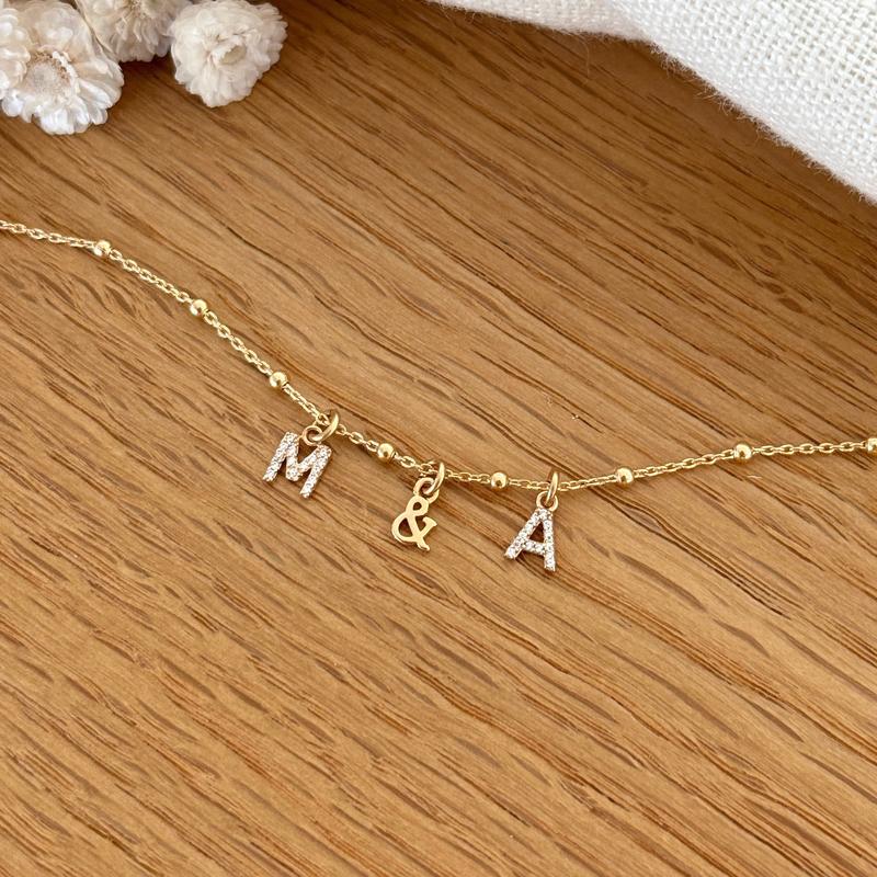 Gold-plated "Luce" necklace