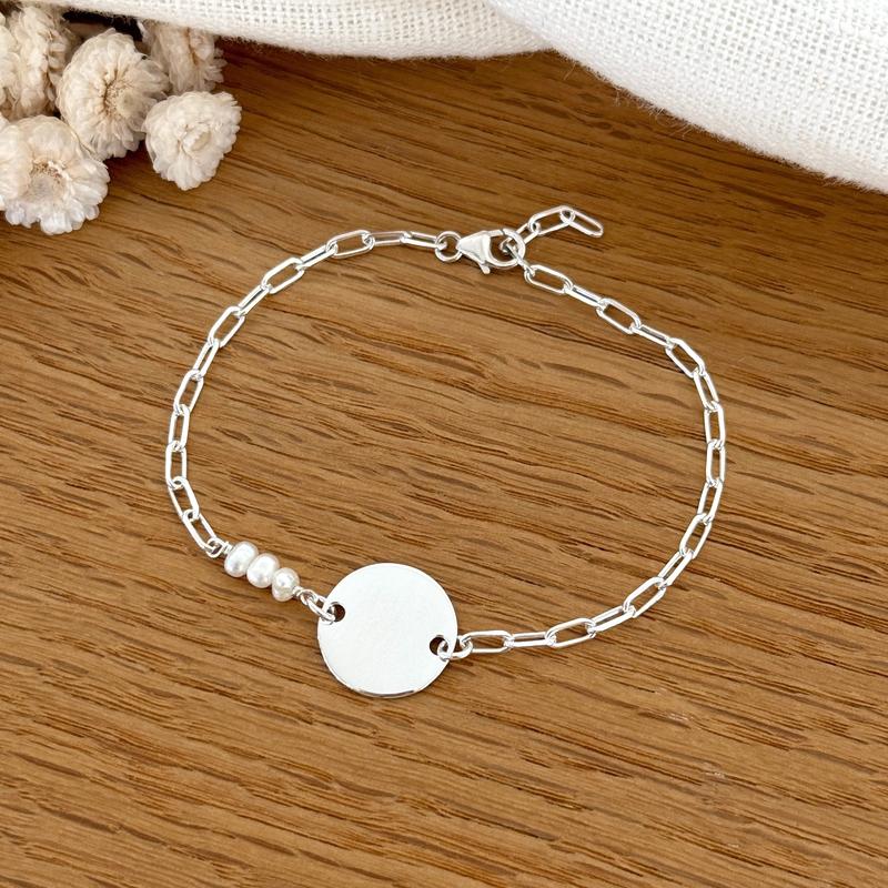 "Ariel" silver bracelet