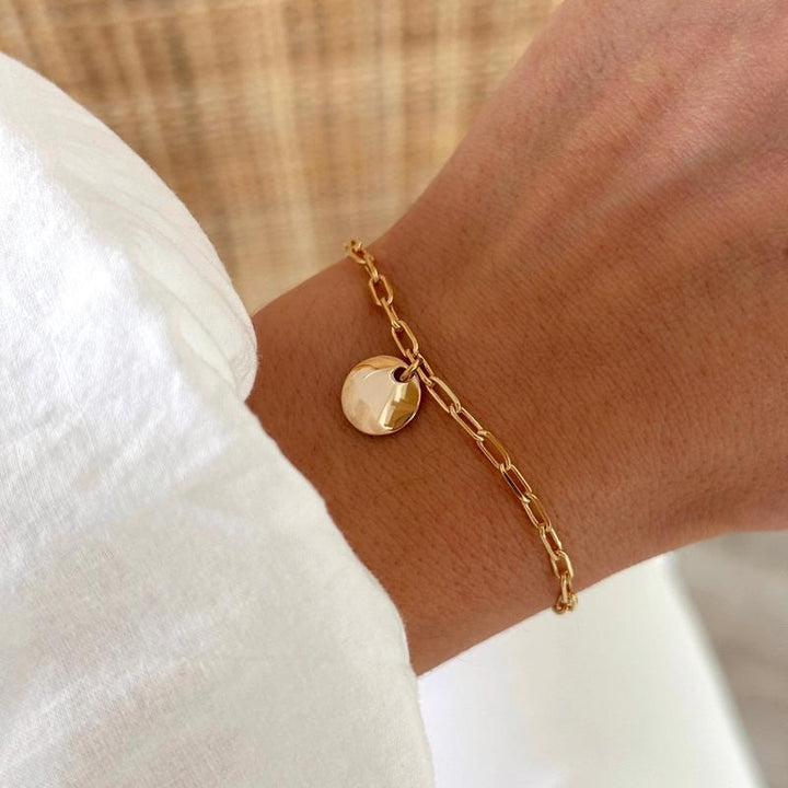 Gold-plated "Soan" bracelet