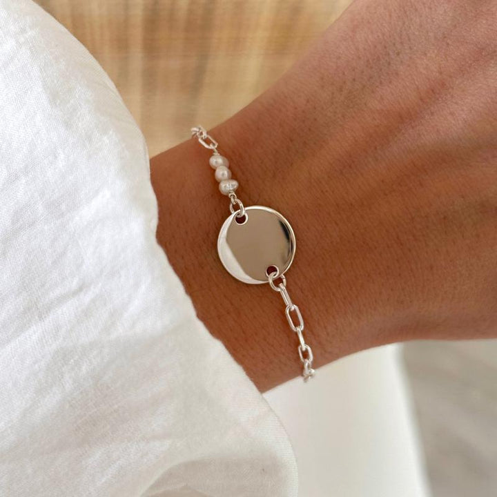 "Ariel" silver bracelet