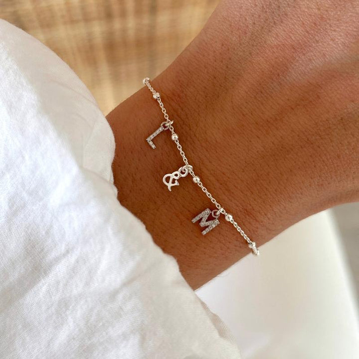 "Luce" silver bracelet