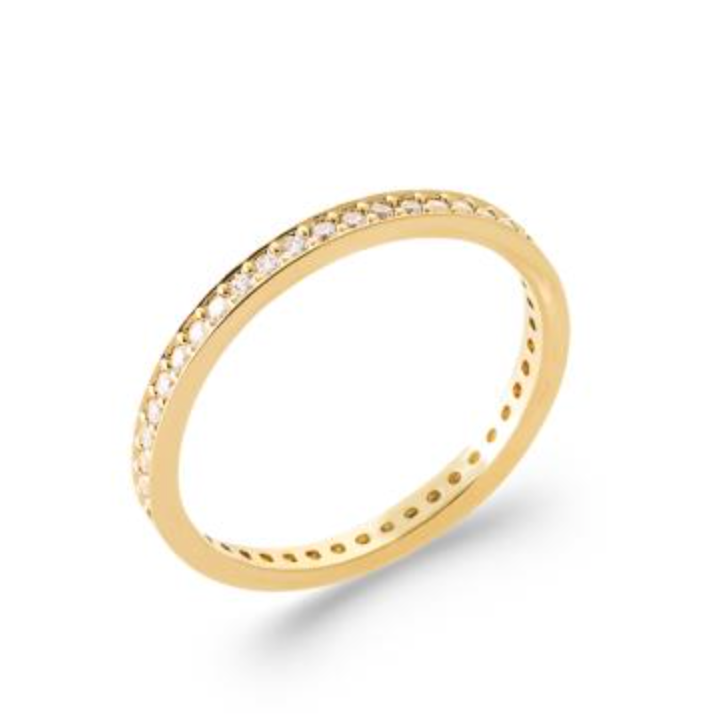 Kate" gold-plated ring