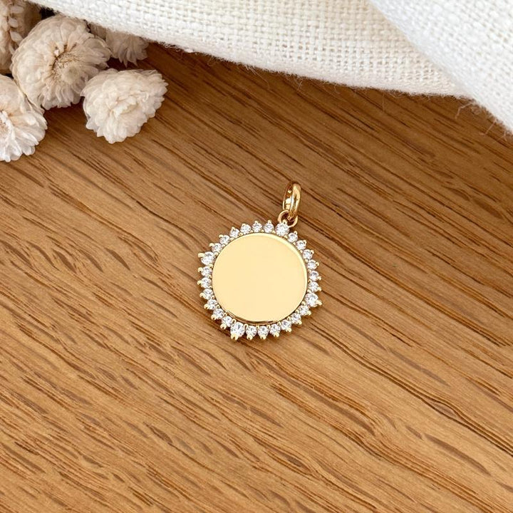 Gold-plated "Gypsy" pendant