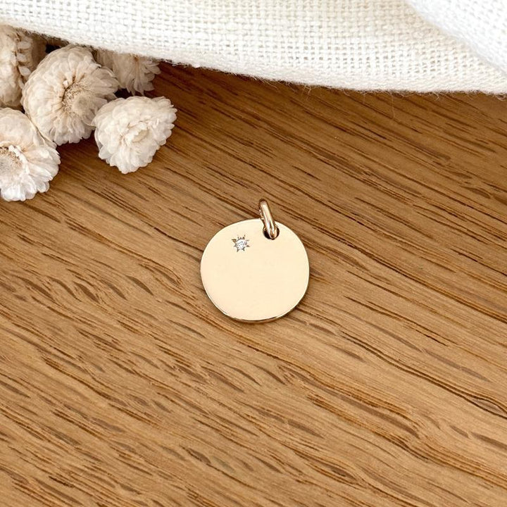 Gold-plated "Star" pendant