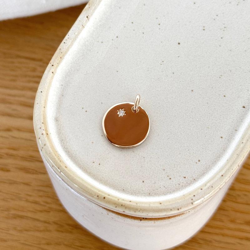 Gold-plated "Star" pendant