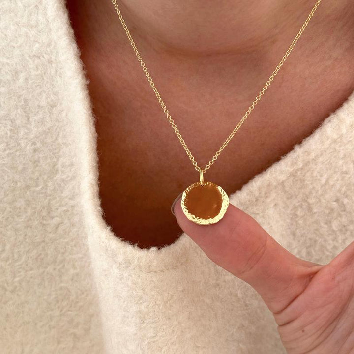 Gold-plated "Orion" necklace