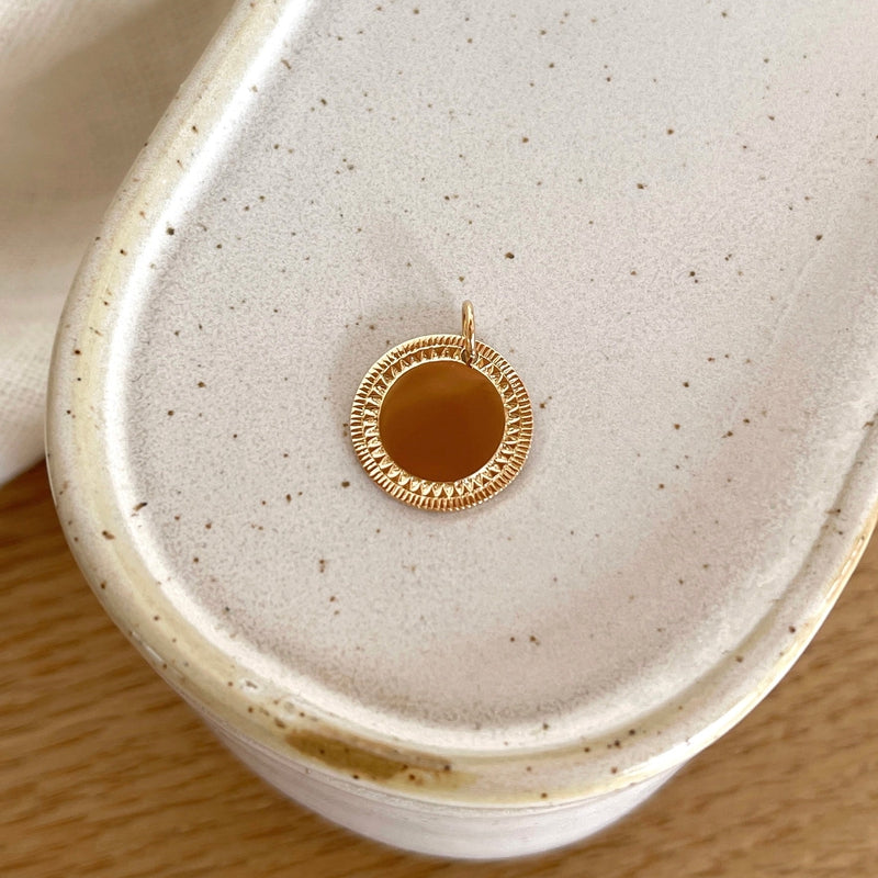 Gold-plated "Mini Edlia" pendant