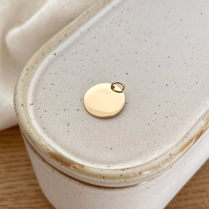 Gold-plated "Mini Molia" pendant