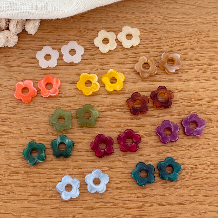 "Mini Flora" acetate flowers