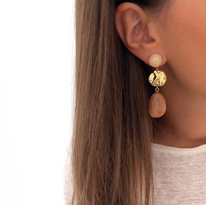 Sinia" steel earrings