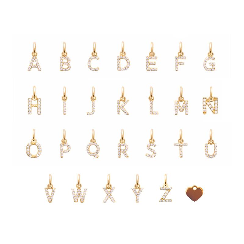 "Luce" gold-plated heart necklace