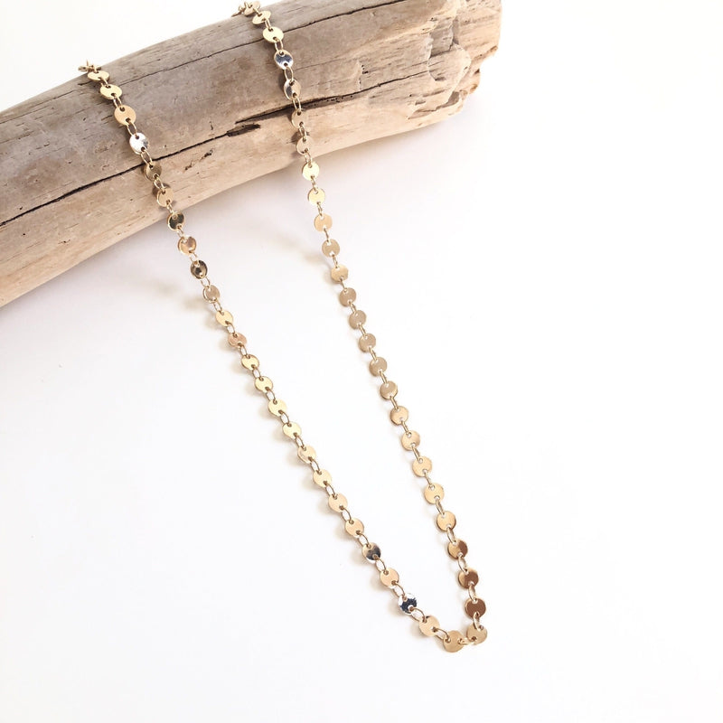 instants-plaisirs" gold-plated "Leila" necklace 