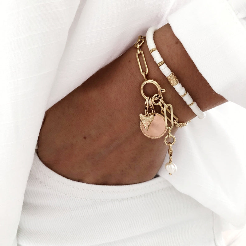 Heida" gold-plated bracelet-instants-pleasures-Instants Plaisirs - Jewelry