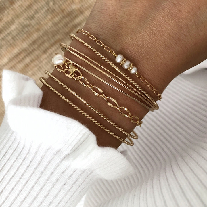 Gold-plated "Moana" bracelet-instants-pleasures-Instants Plaisirs - Jewelry