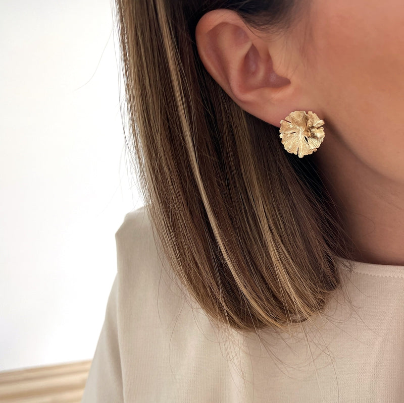 Earrings "Harumi" gold-plated-Earrings-instants-pleasures-Instants Plaisirs | Jewelry