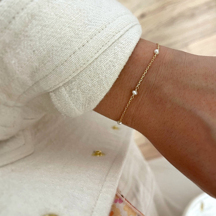 Gold-plated "Perla" bracelet-instants-pleasures-Instants Plaisirs - Jewelry