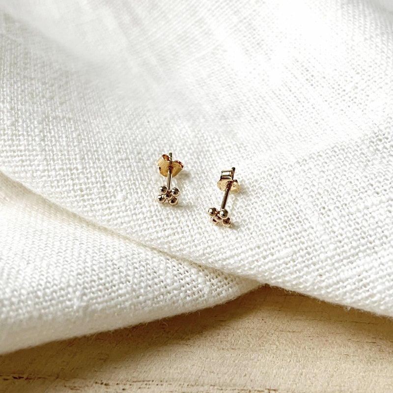 Gold-plated "Norma" earrings-Earrings-instants-plaisirs-InstantsInstants Plaisirs Jewelry